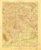 Dongola Illinois Historical topographic map, 1:62500 scale, 15 X 15 Minute, Year 1923