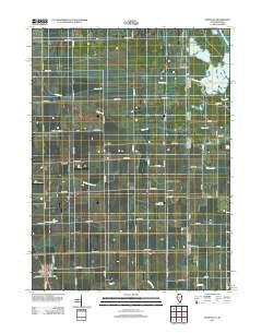 Donovan Illinois Historical topographic map, 1:24000 scale, 7.5 X 7.5 Minute, Year 2012