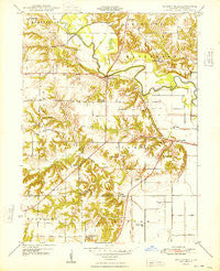 Duncan Mills Illinois Historical topographic map, 1:24000 scale, 7.5 X 7.5 Minute, Year 1948