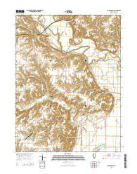 Duncan Mills Illinois Current topographic map, 1:24000 scale, 7.5 X 7.5 Minute, Year 2015