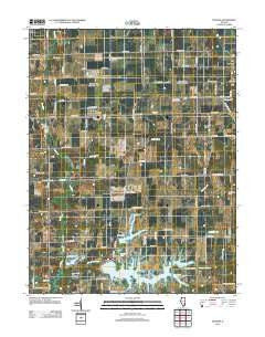 Dundas Illinois Historical topographic map, 1:24000 scale, 7.5 X 7.5 Minute, Year 2012