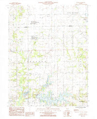 Dundas Illinois Historical topographic map, 1:24000 scale, 7.5 X 7.5 Minute, Year 1985