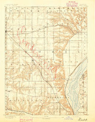 Dunlap Illinois Historical topographic map, 1:62500 scale, 15 X 15 Minute, Year 1893