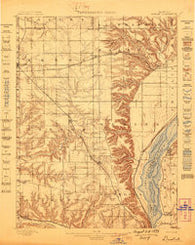 Dunlap Illinois Historical topographic map, 1:62500 scale, 15 X 15 Minute, Year 1898