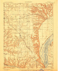 Dunlap Illinois Historical topographic map, 1:62500 scale, 15 X 15 Minute, Year 1898