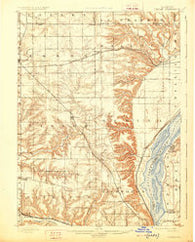 Dunlap Illinois Historical topographic map, 1:62500 scale, 15 X 15 Minute, Year 1898