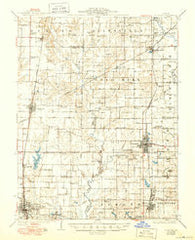 Duquoin Illinois Historical topographic map, 1:62500 scale, 15 X 15 Minute, Year 1926