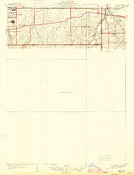 Dyer Indiana Historical topographic map, 1:24000 scale, 7.5 X 7.5 Minute, Year 1929