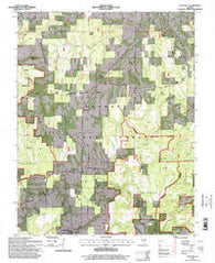 Eddyville Illinois Historical topographic map, 1:24000 scale, 7.5 X 7.5 Minute, Year 1996
