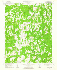 Eddyville Illinois Historical topographic map, 1:24000 scale, 7.5 X 7.5 Minute, Year 1961