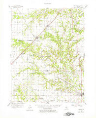Edgewood Illinois Historical topographic map, 1:62500 scale, 15 X 15 Minute, Year 1956