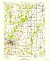 Edwardsville Illinois Historical topographic map, 1:62500 scale, 15 X 15 Minute, Year 1927