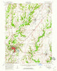 Edwardsville Illinois Historical topographic map, 1:62500 scale, 15 X 15 Minute, Year 1954