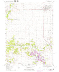 El Paso Illinois Historical topographic map, 1:24000 scale, 7.5 X 7.5 Minute, Year 1970