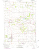 Elburn Illinois Historical topographic map, 1:24000 scale, 7.5 X 7.5 Minute, Year 1964