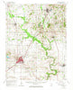 Eldorado Illinois Historical topographic map, 1:62500 scale, 15 X 15 Minute, Year 1963