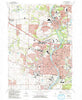 Elgin Illinois Historical topographic map, 1:24000 scale, 7.5 X 7.5 Minute, Year 1992