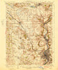 Elgin Illinois Historical topographic map, 1:62500 scale, 15 X 15 Minute, Year 1925