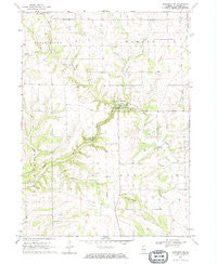 Elizabeth NE Illinois Historical topographic map, 1:24000 scale, 7.5 X 7.5 Minute, Year 1968