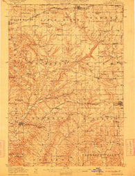 Elizabeth Illinois Historical topographic map, 1:62500 scale, 15 X 15 Minute, Year 1911