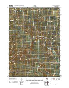 Elizabeth NE Illinois Historical topographic map, 1:24000 scale, 7.5 X 7.5 Minute, Year 2012