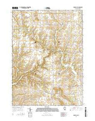 Elizabeth NE Illinois Current topographic map, 1:24000 scale, 7.5 X 7.5 Minute, Year 2015
