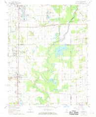 Elkville Illinois Historical topographic map, 1:24000 scale, 7.5 X 7.5 Minute, Year 1968