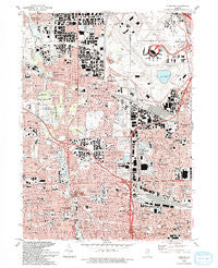 Elmhurst Illinois Historical topographic map, 1:24000 scale, 7.5 X 7.5 Minute, Year 1993