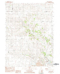 Elmira Illinois Historical topographic map, 1:24000 scale, 7.5 X 7.5 Minute, Year 1983