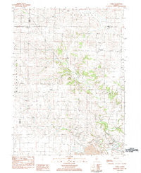 Elmira Illinois Historical topographic map, 1:24000 scale, 7.5 X 7.5 Minute, Year 1983