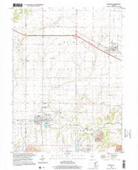 Elmwood Illinois Historical topographic map, 1:24000 scale, 7.5 X 7.5 Minute, Year 1998