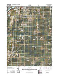 Elwood Illinois Historical topographic map, 1:24000 scale, 7.5 X 7.5 Minute, Year 2012