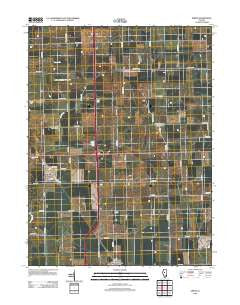 Emden Illinois Historical topographic map, 1:24000 scale, 7.5 X 7.5 Minute, Year 2012