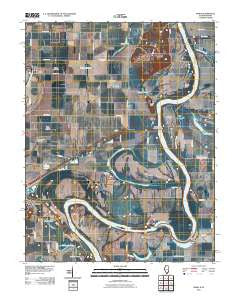 Emma Illinois Historical topographic map, 1:24000 scale, 7.5 X 7.5 Minute, Year 2010