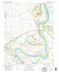 Emma Illinois Historical topographic map, 1:24000 scale, 7.5 X 7.5 Minute, Year 1978