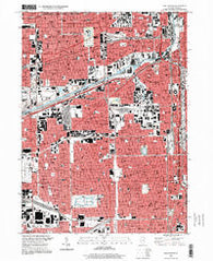 Englewood Illinois Historical topographic map, 1:24000 scale, 7.5 X 7.5 Minute, Year 1997