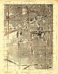 Englewood Illinois Historical topographic map, 1:24000 scale, 7.5 X 7.5 Minute, Year 1929