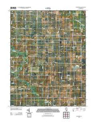 Enterprise Illinois Historical topographic map, 1:24000 scale, 7.5 X 7.5 Minute, Year 2012