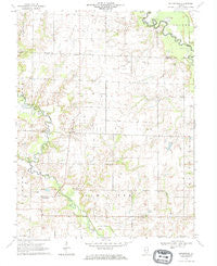 Enterprise Illinois Historical topographic map, 1:24000 scale, 7.5 X 7.5 Minute, Year 1970