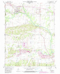Equality Illinois Historical topographic map, 1:24000 scale, 7.5 X 7.5 Minute, Year 1959