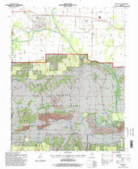 Equality Illinois Historical topographic map, 1:24000 scale, 7.5 X 7.5 Minute, Year 1996