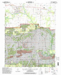 Equality Illinois Historical topographic map, 1:24000 scale, 7.5 X 7.5 Minute, Year 1996