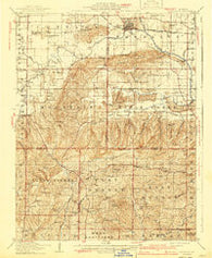 Equality Illinois Historical topographic map, 1:62500 scale, 15 X 15 Minute, Year 1916