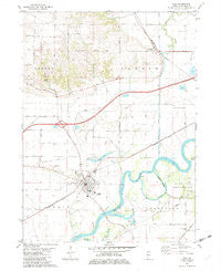 Erie Illinois Historical topographic map, 1:24000 scale, 7.5 X 7.5 Minute, Year 1982