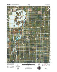 Essex Illinois Historical topographic map, 1:24000 scale, 7.5 X 7.5 Minute, Year 2012