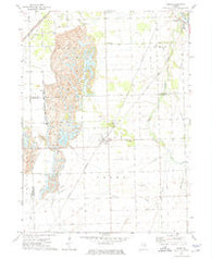 Essex Illinois Historical topographic map, 1:24000 scale, 7.5 X 7.5 Minute, Year 1973