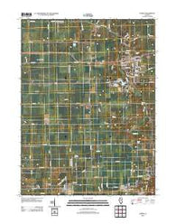 Eureka Illinois Historical topographic map, 1:24000 scale, 7.5 X 7.5 Minute, Year 2012