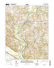 Evansville Illinois Current topographic map, 1:24000 scale, 7.5 X 7.5 Minute, Year 2015