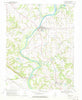 Evansville Illinois Historical topographic map, 1:24000 scale, 7.5 X 7.5 Minute, Year 1970