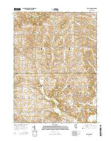 Fair Haven Illinois Current topographic map, 1:24000 scale, 7.5 X 7.5 Minute, Year 2015